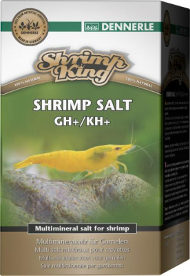 Dennerle Shrimp King Shrimp salt GH+/KH+ Мультименер. соль для повышения жесткости, 1000гр